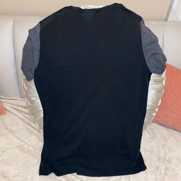 MENS KR3W T-SHIRT (BLACK/GREY) - Picture 5 of 5